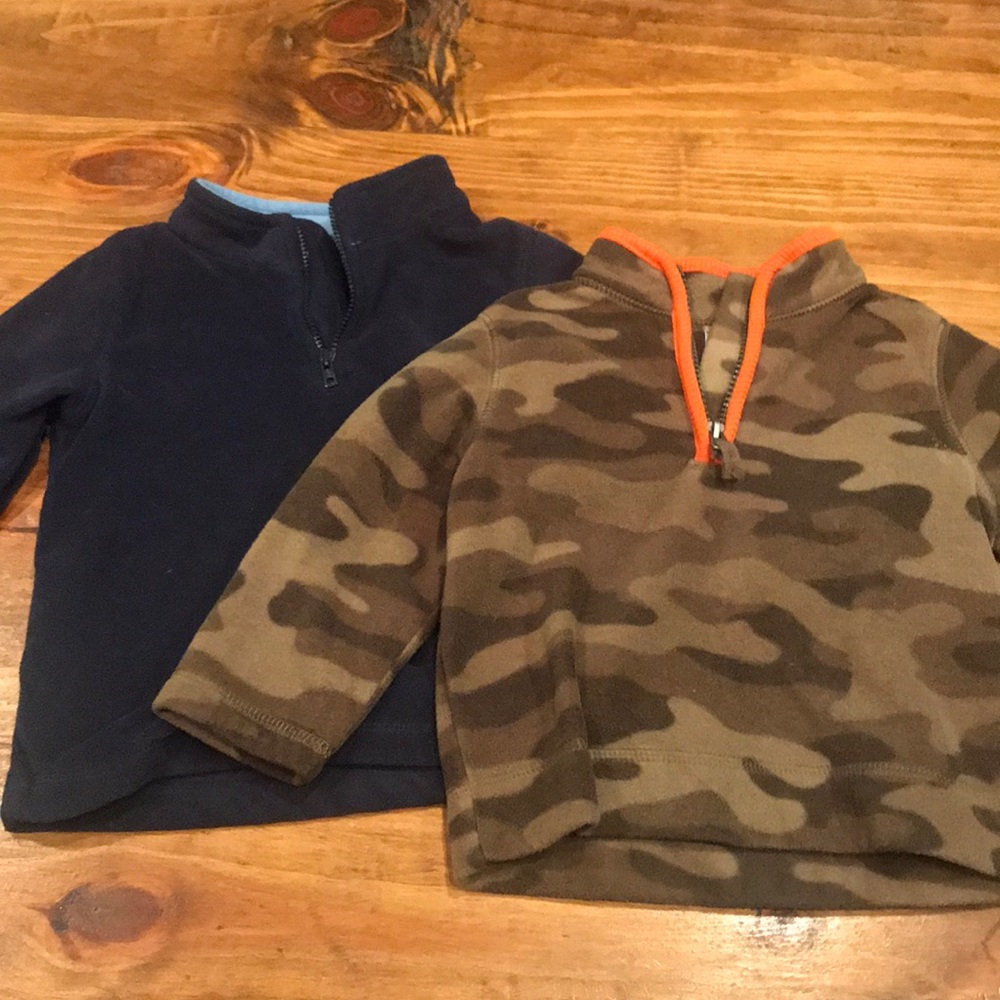 2 fleece  jackets 18 months
